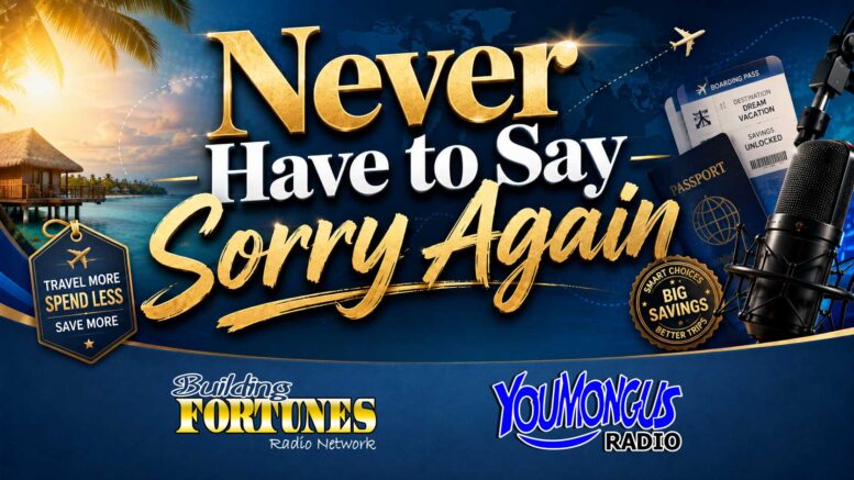 Never Have to Say Sorry Again Radio Show on W3M radio